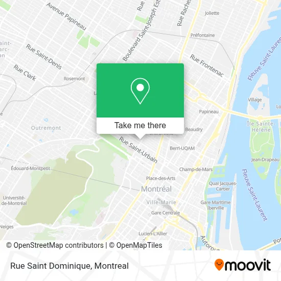 Rue Saint Dominique map