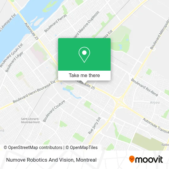 Numove Robotics And Vision map