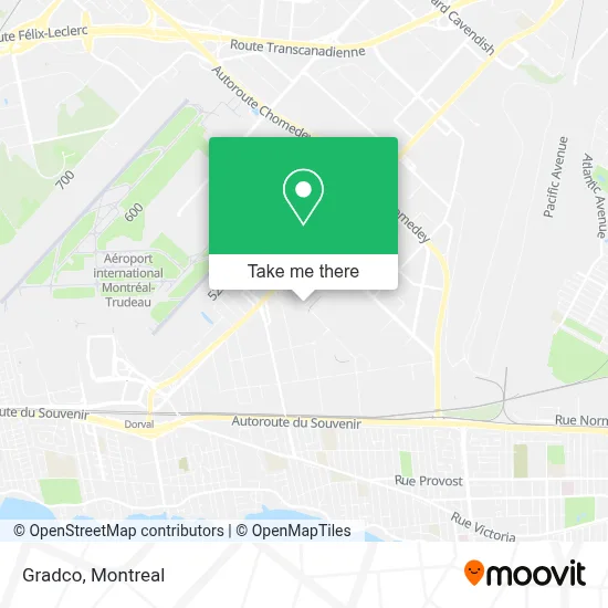 Gradco map