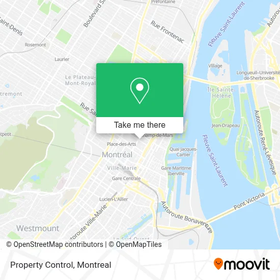 Property Control map
