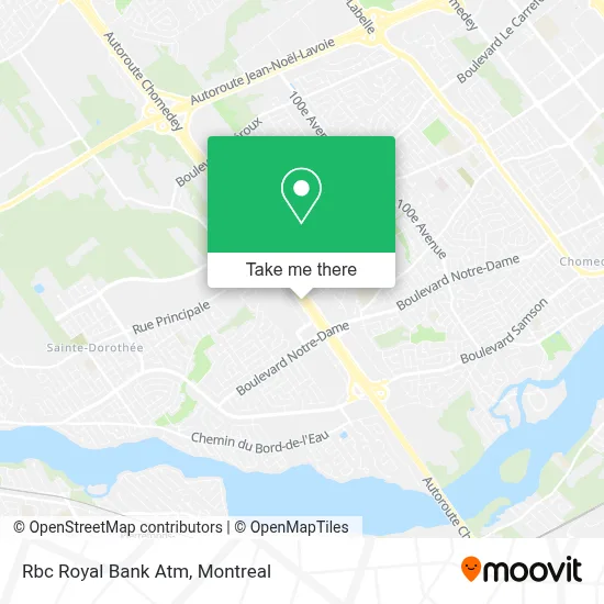 Rbc Royal Bank Atm map