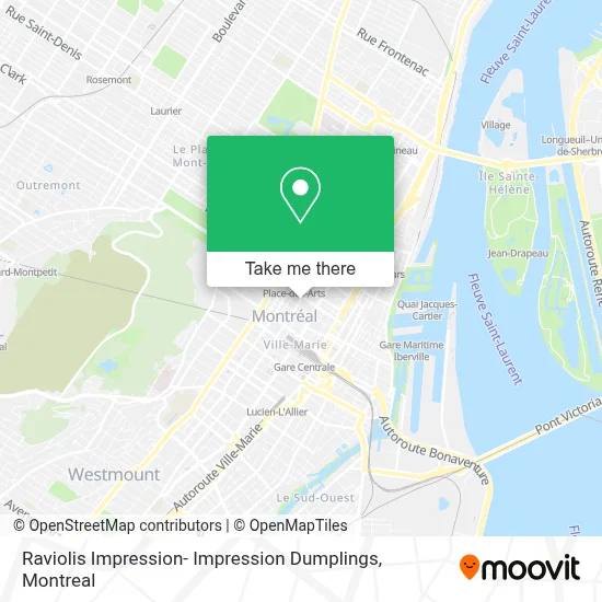 Raviolis Impression- Impression Dumplings map