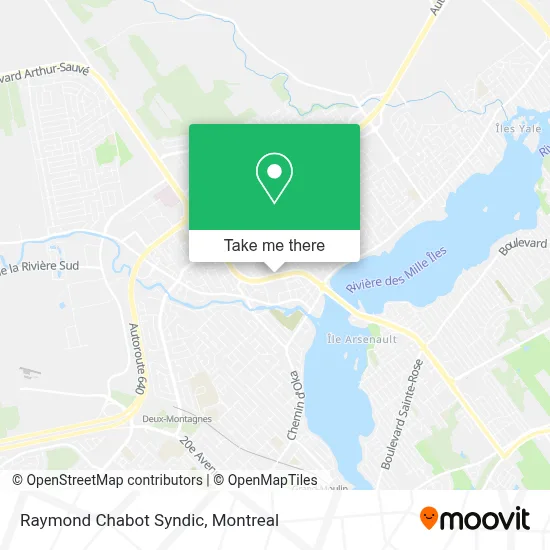 Raymond Chabot Syndic map