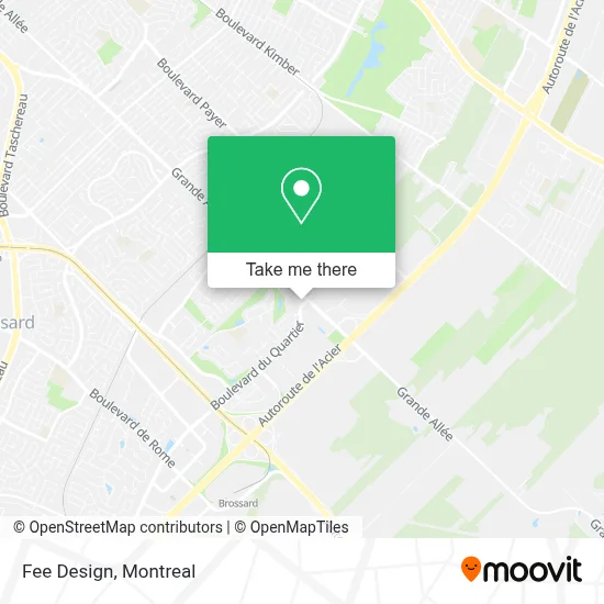 Fee Design map