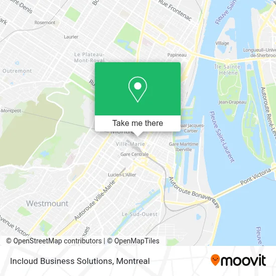 Incloud Business Solutions map