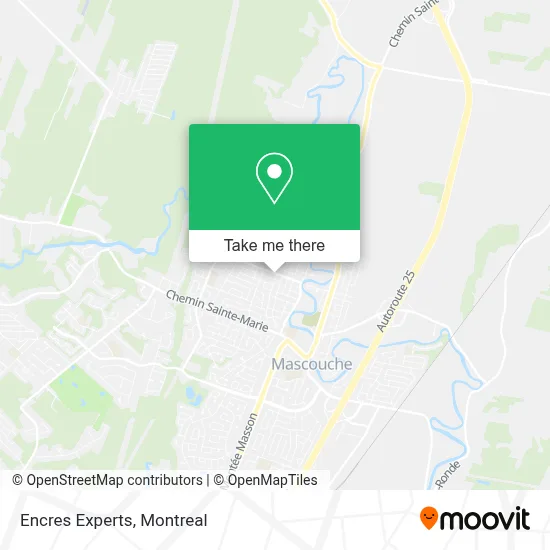 Encres Experts map