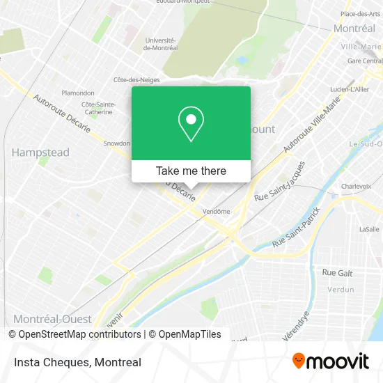 Insta Cheques map