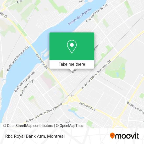 Rbc Royal Bank Atm map