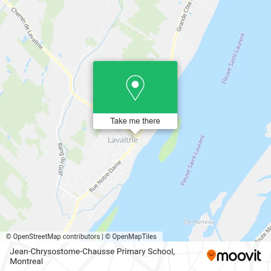 Jean-Chrysostome-Chausse Primary School map
