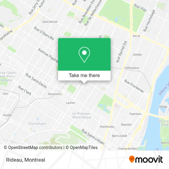 Rideau map