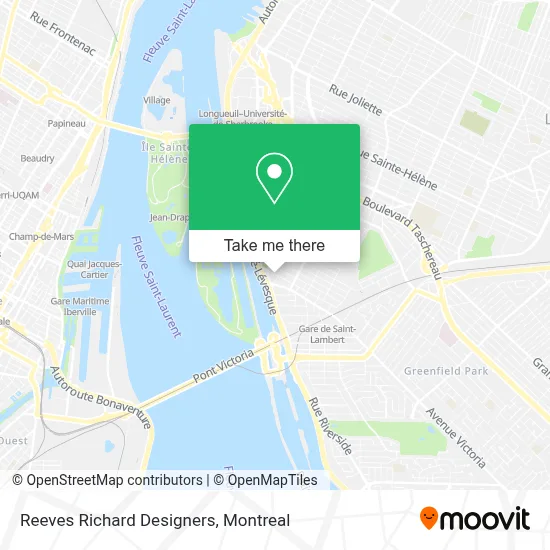 Reeves Richard Designers map