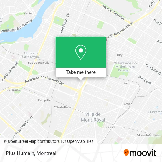 Plus Humain map