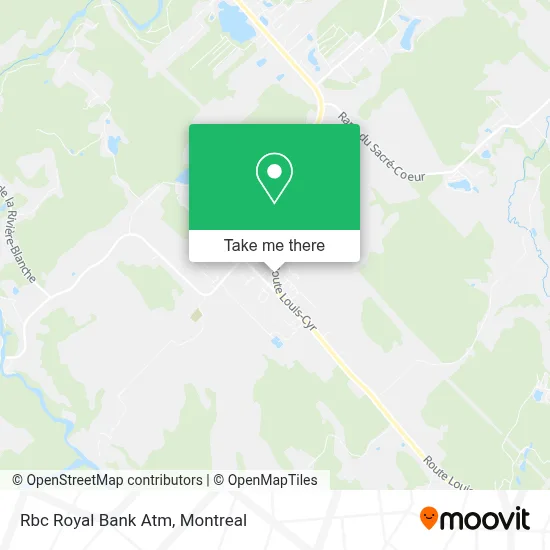 Rbc Royal Bank Atm map