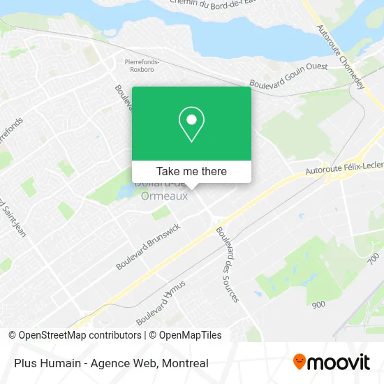 Plus Humain - Agence Web map