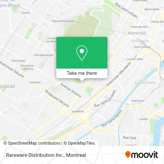 Rareware Distribution Inc. map