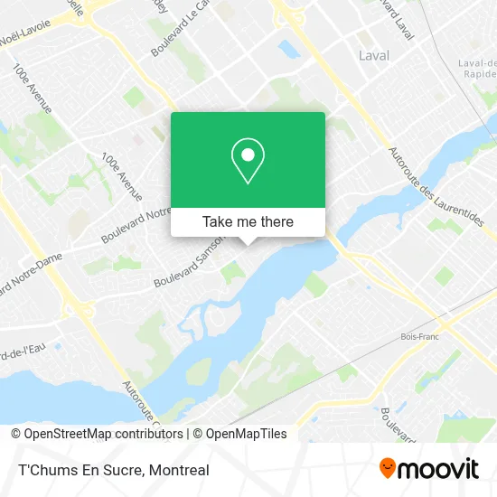 T'Chums En Sucre map