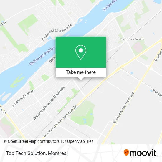 Top Tech Solution map