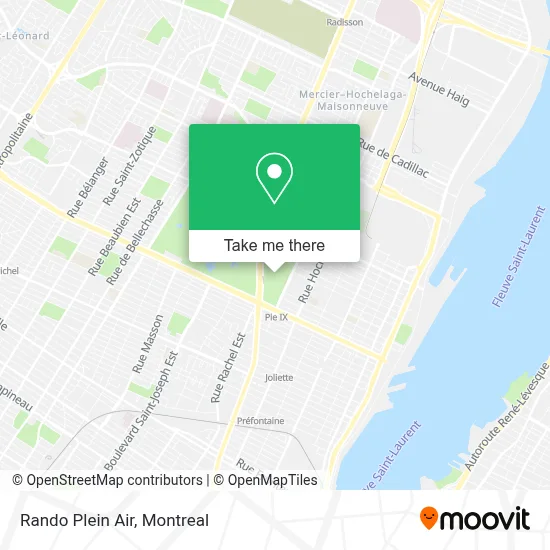 Rando Plein Air map