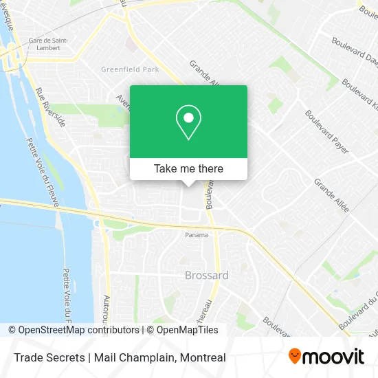 Trade Secrets | Mail Champlain map