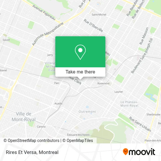 Rires Et Versa map