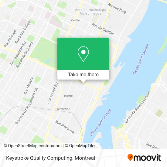 Keystroke Quality Computing map