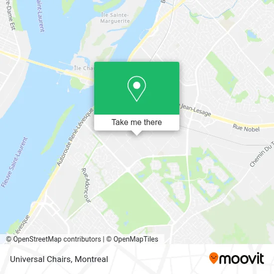 Universal Chairs map
