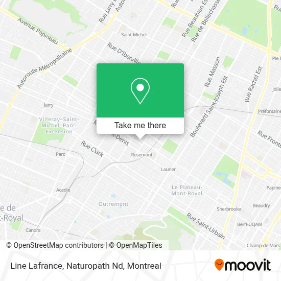 Line Lafrance, Naturopath Nd map