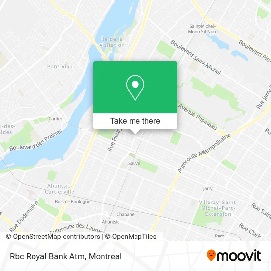Rbc Royal Bank Atm map