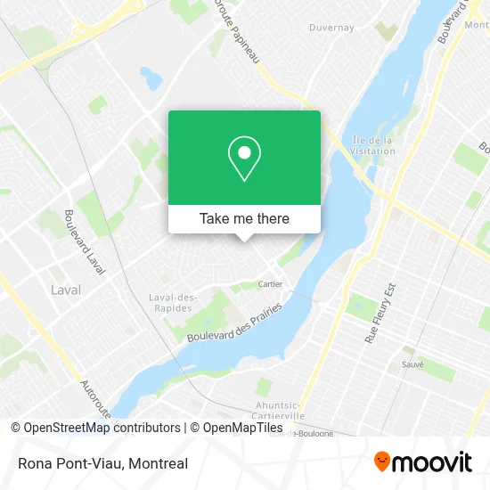 Rona Pont-Viau map