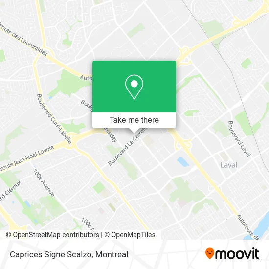 Caprices Signe Scalzo map