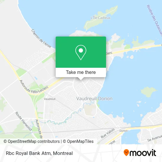 Rbc Royal Bank Atm map
