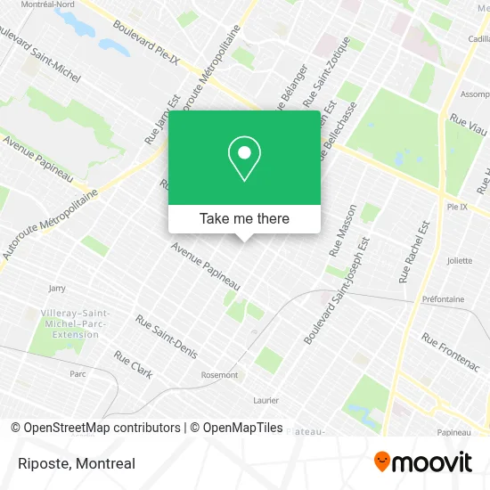 Riposte map