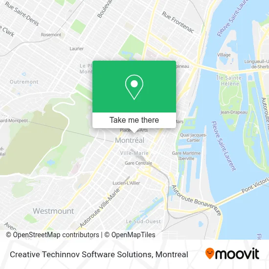 Creative Techinnov Software Solutions map