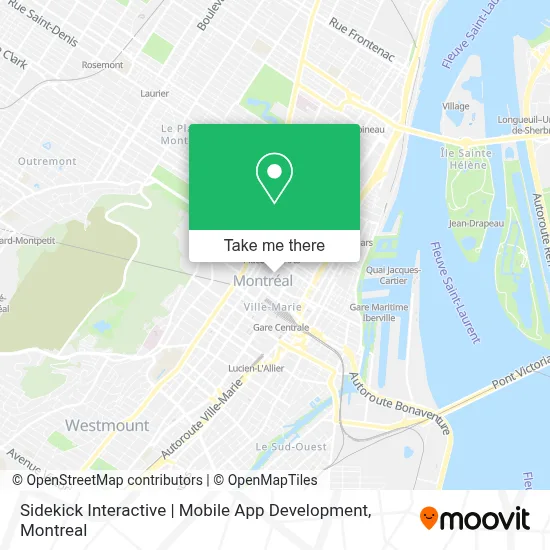 Sidekick Interactive | Mobile App Development map