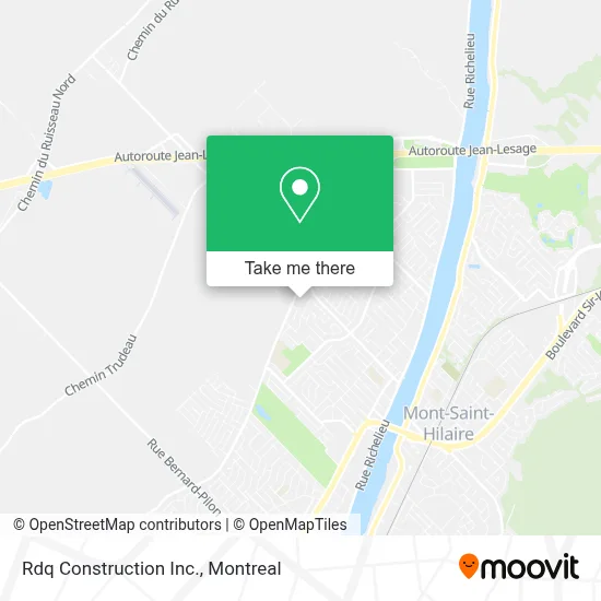 Rdq Construction Inc. map