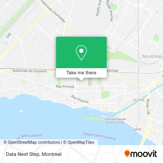 Data Next Step map