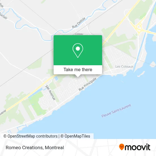 Romeo Creations map
