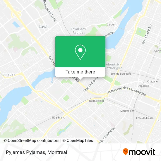 Pyjamas Pyjamas map