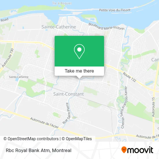 Rbc Royal Bank Atm map