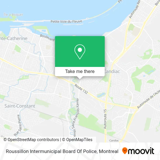 Roussillon Intermunicipal Board Of Police map