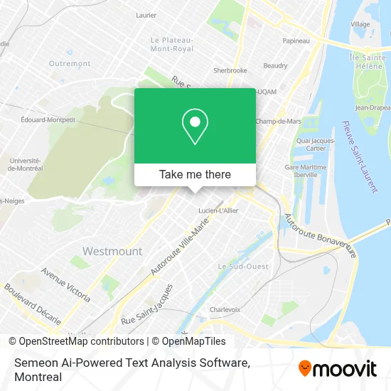 Semeon Ai-Powered Text Analysis Software map