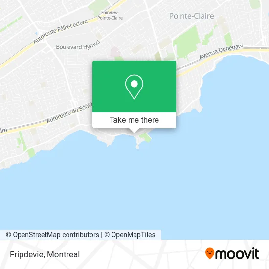 Fripdevie map