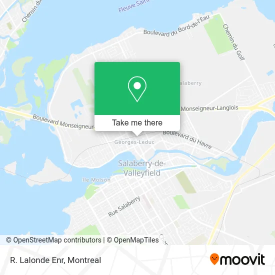 R. Lalonde Enr map
