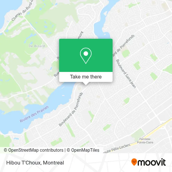 Hibou T'Choux map
