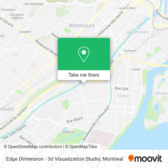 Edge Dimension - 3d Visualization Studio map