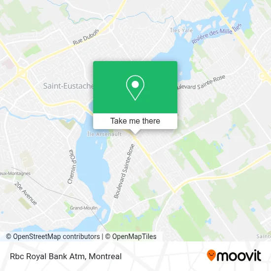 Rbc Royal Bank Atm map