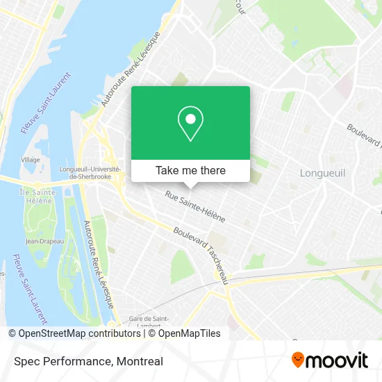Spec Performance map