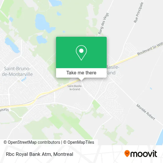 Rbc Royal Bank Atm map