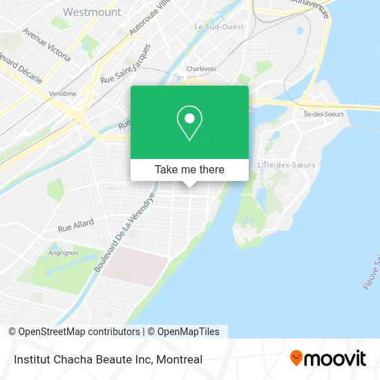 Institut Chacha  Beaute Inc map