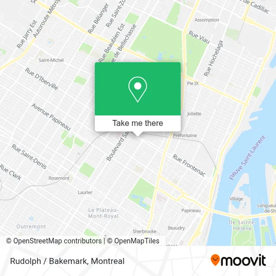 Rudolph / Bakemark map